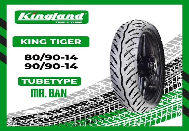 KING TIGER 90/90 RING 14 MATIC NON TUBELLES